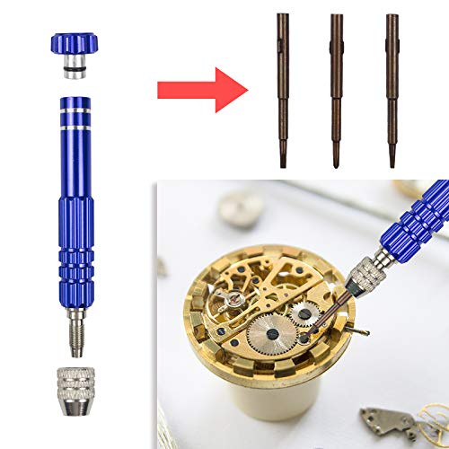 Zistel 6 In 1 Watch Battery Replacement Tool Kit Watch Back Remover Tool For Various Kinds Of Watch Multifunctional Watch Opening Tool #TOP5