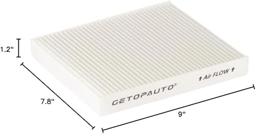 Miniatura 7 de GETOPAUTO Filtro de aire de cabina PA30093 compatible con Kenworth T-680 T-880 Peterbilt 567 579 Reemplazar X1987001 PA30093 PA4405 CAF1815P (juego