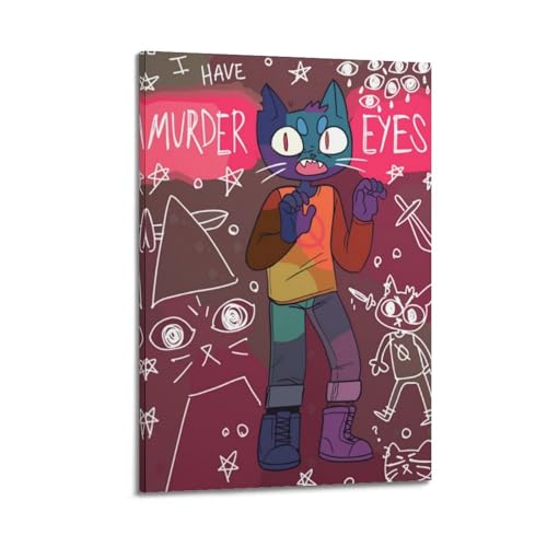 SDYFERBX Póster de videojuegos, pintura decorativa en lienzo, póster de pared e imagen artística moderna para decoración de dormitorio familiar, 12 x 18 pulgadas (30 x 45 cm)