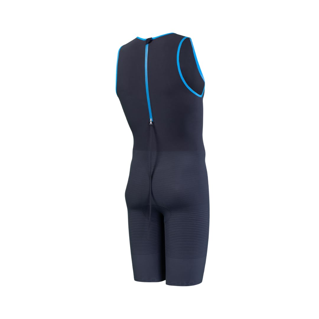 Sailfish® Aerosuit Pro 2 Herren Trisuit | High-End Triathlonanzug für Mittel- & Langdistanz | Kompression & Aerodynamik maximale Performance | Tri Suit mit Sitzpolster | Wettkampfeinteiler Triathlon