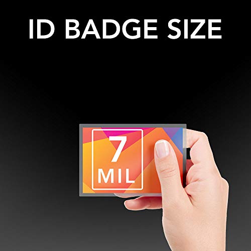 Swingline Gbc Laminating Sheets, Thermal Laminating Speed Pouches, Badge Size, 7 Mil, Heatseal Ultraclear, 100 Pack (3200016) #TOP1