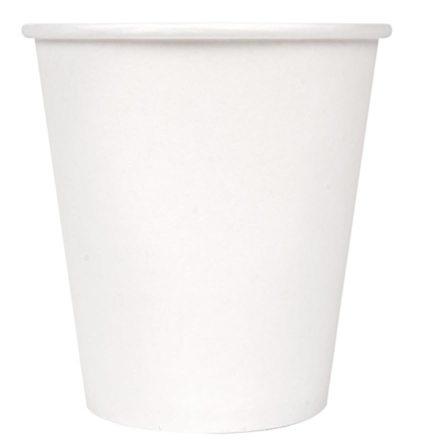 IMTINA Vasos de Papel Ecológicos, Compostables, Biodegradables y Desechables, Apto para Bebidas Calientes y Frías, Ideal para Café, Agua y Eventos, Capacidad 7oz 200ml, 1000 Unidades