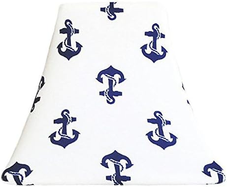 Blue Anchor - Custom SLIP COVERS for lampshades