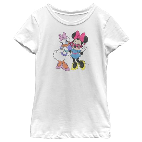 Disney Characters Just Girl's Solid Crew Tee