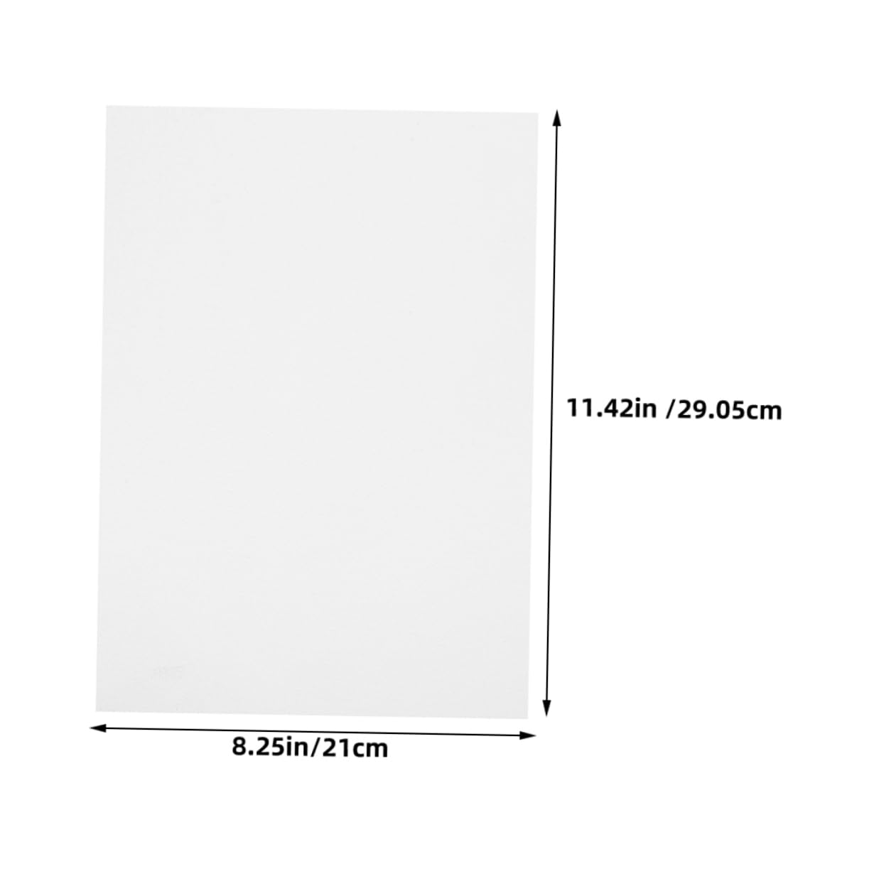 Aquarellpapier A4 100 Blatt Weißes Papier für Malerei | Zeichenblock im Großpack, Glatte Oberfläche, Robuste Qualität für Sauberes Arbeiten