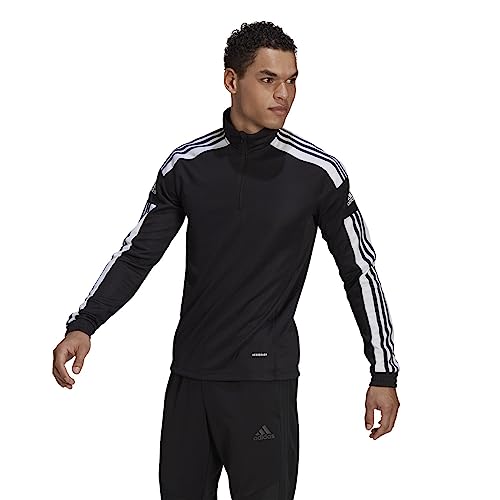 Miniatura 2 de Adidas Squadra21 Training, Sudadera De Entrenamiento Para Hombre, Negro Blanco Black White , M