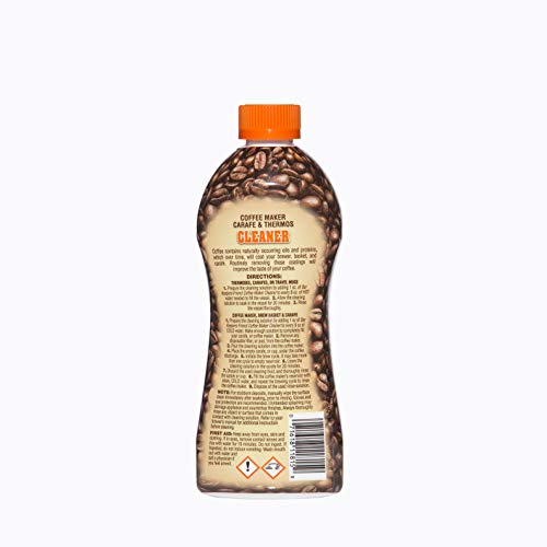 Bar Keepers Friend Coffee Maker Cleaner (12 Oz) - Removes Oily Residue, Tannins And Stains - For Single-Cup And Automatic Drip Coffee Makers And Espresso Machines #TOP2