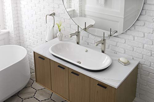 Kohler K-20213-P5-0 Iron Plains Bathroom Sink, White #TOP3