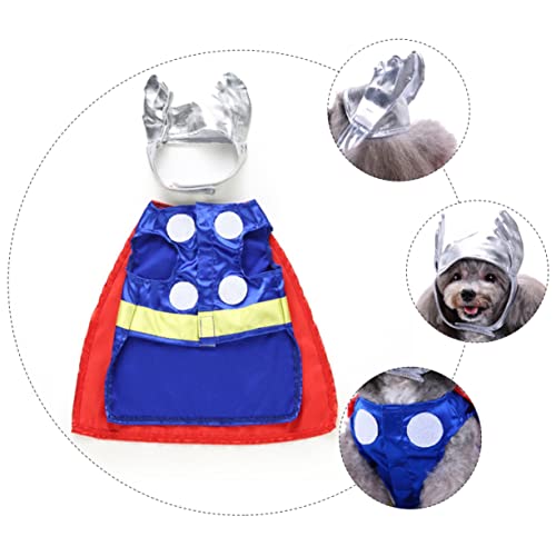 Disfraz Halloween para perros rojo BESTonZON miniatura 5