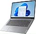 Lenovo Ideapad 1i Thin Light Laptop, 14.0'' HD Display, Intel Celeron N4020(up to 2.80 GHz), 4GB RAM 192GB Storage(64GB eMMC+ 128GB Micro SD), WiFi 6 Webcam 10Hr Battery, Win 11 S, Cloud Grey Silver