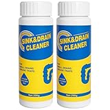 400g Large Capacity Drain Cleaner: Fast Sink Clog Remover and Powerful Foam Unclogger for Hair & Grease, Kitchen & Bathroom Pipe Cleaner...