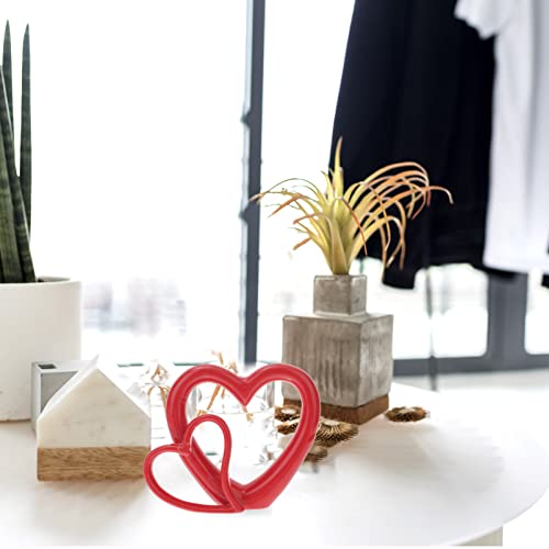 Vase en céramique en cœur cadeau déco idéal maison et salon