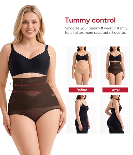 Image of Nebility Womens' Tummy Control High Waist Trainer Body Shaper