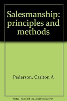 Hardcover Salesmanship: principles and methods Book