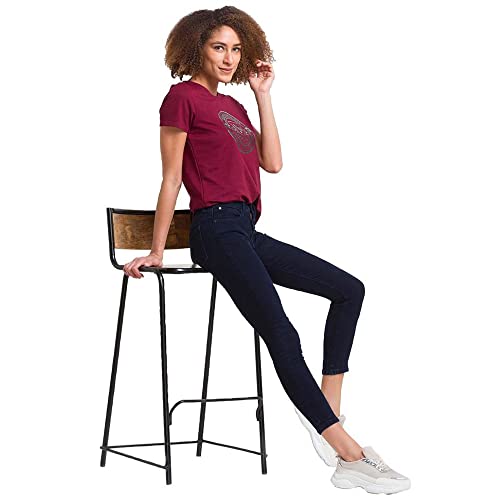 Image of Spykar Women's High Rise Clean Look Lycra Super Skinny Fit Jeans