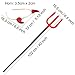 Olen Devil Pitchfork with Devil Horns Headband Set Halloween Costumes Decorations for Kids Adults