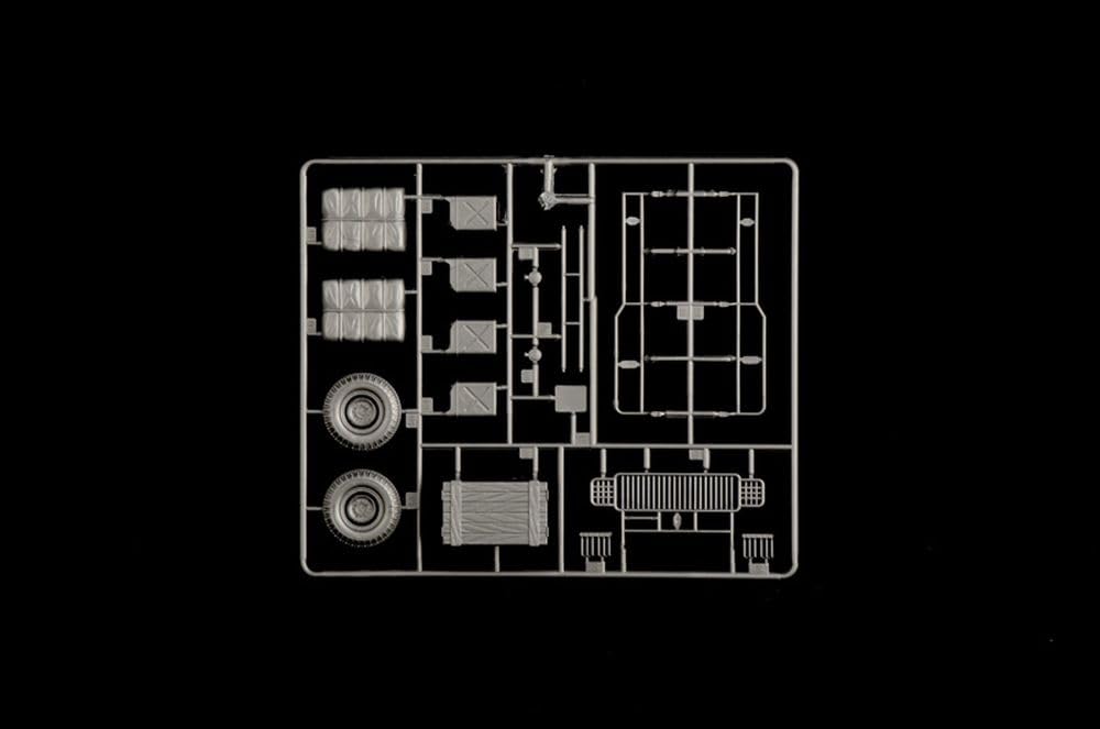 Italeri 3681 Toyota Land Cruiser Safari, scala 1:24, Plastic Model Kit/Modello in plastica da montare