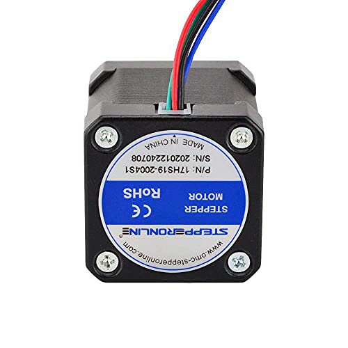 Motor Paso A Paso Nema 14 - 0.9° 11Ncm Para Impresoras 3D Y CNC (35x35mm)
