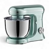 🥣 Bol inox 5 L avec couvercle anti-éclaboussures Acier inoxydable alimentaire SUS304 : durable, hygiénique et facile à nettoyer. Couvercle transparent avec ouverture pratique.