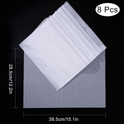 Silikon Dehydrator Blätter, 8 Stück Quadratische Antihaft Frucht Dehydrator Matten Wiederverwendbar für Obsttrockner, Dörrapparat, Geeignet zum Trocknen Von Obst, Getreide Und Gemüse, 38 * 28cm – Bild 6