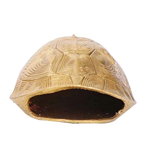 Sculpture tortue en laiton pur, objet d'art haut de gamme