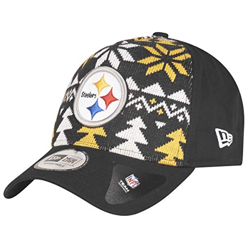 New Era Christmas Jumper Trucker Cap Pittsburgh Steelers - vue 2