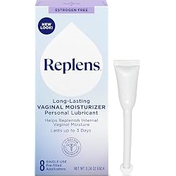 Replens Long-Lasting Feminine Moisturizer, 8 Count