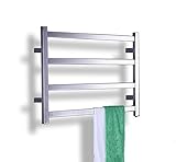 Radiador De La Toalla 304 Tubo Cuadrado Del Acero Inoxidable Calentador De La Toalla Del Carril Calentador Eléctrico De La Toalla/Secador De La Toalla Para El Cuarto De Baño