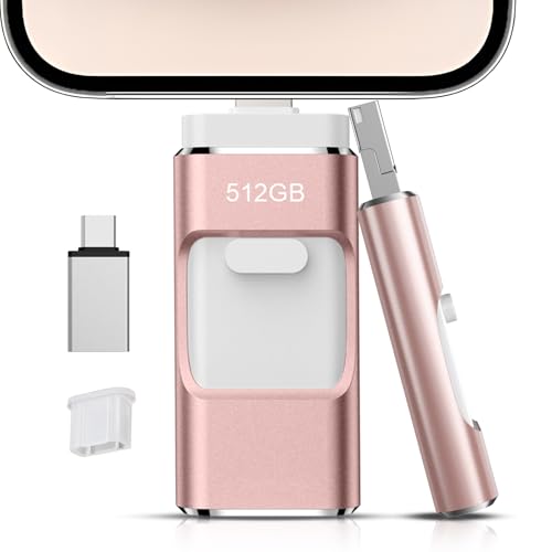 512GB Flash Drive[No App Required] Intended for Phone Tablet Androidphone