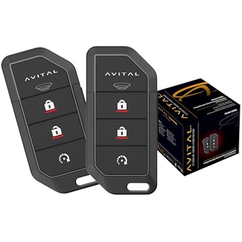 Avital 5108L Automotive 1-Way Remote Start Security System with 2 Remotes Cover