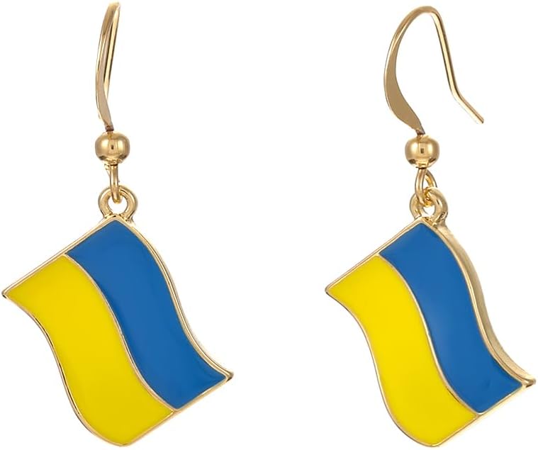 Madison Tyler Country Flag Earring for Women National Day Patriotic Earring