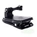 Esonstyle Bag Backpack Strap Quick Release Clip Clamp Mount 360 Degree Rotation for Gopro Hero 4 3+ 3 2 1 Gopro Hero 4 Session Black