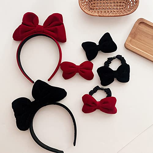 Arco de Cabelo, Faixa de Cabelo Moderna e Versátil para Meninas Adolescentes para Compras (Vermelho)