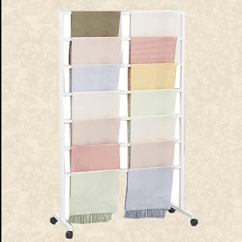 Support suspendu au sol pour organiser vos hijabs et ceintures dans le dressing