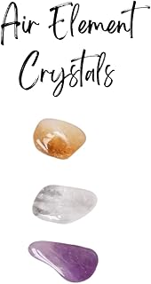 Air Element Crystals | Elemental Crystals | Air Crystals | Tumblestones | Genuine Crystals | Crystal Gifts | UK Seller