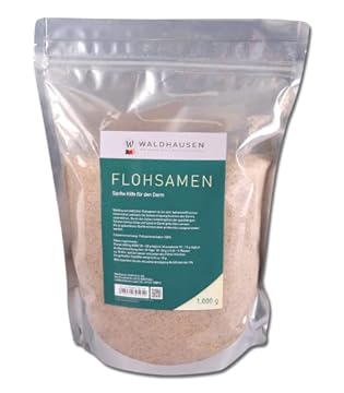 WALDHAUSEN Flohsamen, 1 kg Tüte
