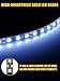 LEYMANRIYA Led Light Strip Exterior Interior 24inch 5050 SMD Led Strip Light IP68 Waterproof Flexible Lights 12V for Car SUV Truck Marine Boat Golf Cart White Pack of 4