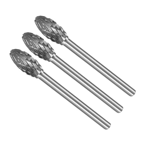 Fresas rotatorias de carburo de tungsteno, 3 piezas miniatura 1