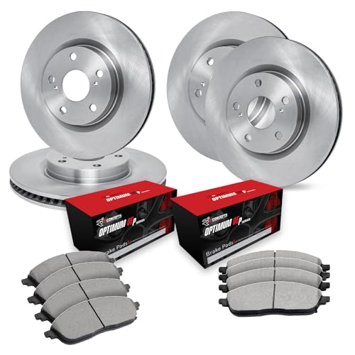 Image of R1 Concepts Front and Rear Brake Kit Fits 2017 Mercedes-Benz GLS350d