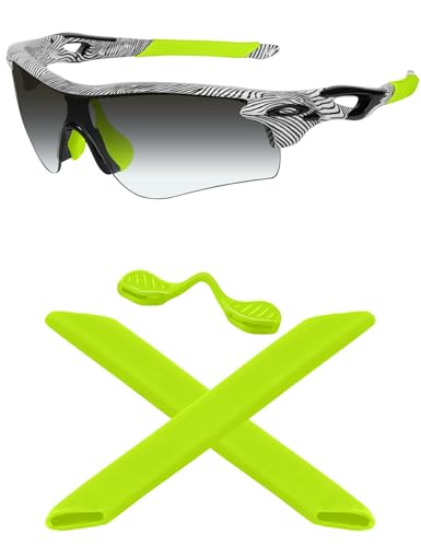 Mryok Kit de remplacement pour écouteurs Oakley RadarLock/RadarLock XL - Vert - Taille Unique