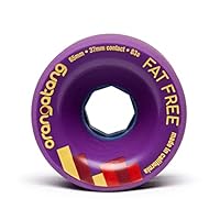 新品未使用 オランガタン ファットフリー 65mm ウィール 紫 オランガタン【ORANGATANG】 FAT FREE（ファットフリー）65mm
