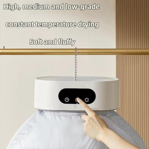 Portable Heated Airers Clothes Indoor Electric, Constant Temperature Heated Clothing Rack Energy Saving Electric Clothes Airer Indoor Heated Wet Weather - Image 6