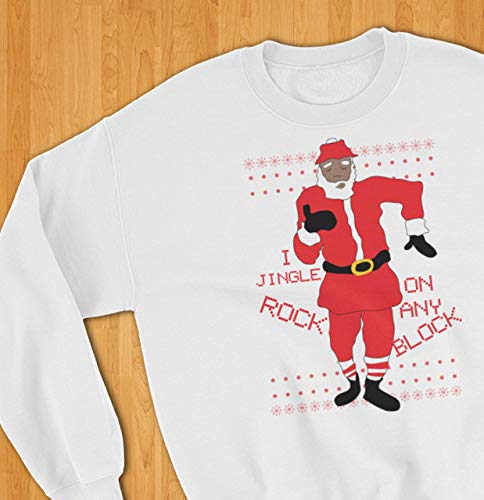 Ugly christmas sweater hip hop Clearance
