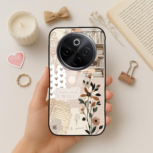 Image of COLORflow Back Cover Compatible with Vivo T4 5G / Y300 Pro 5G / iQOO Z10 5G | Aesthetic Era Customized | Shockproof TPU Bumper with Camera Protection Back Cover
