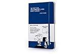 Moleskine 2014-2015 Peanuts Limited Edition Weekly Notebook, 18M, Large, Antwerp Blue, Hard Cover (5 x 8.25) (Moleskine Peanuts)