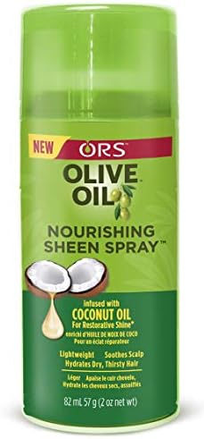ORS Olive Oil Nourishing Sheen Spray Infused with Coconut for Restorative Shine