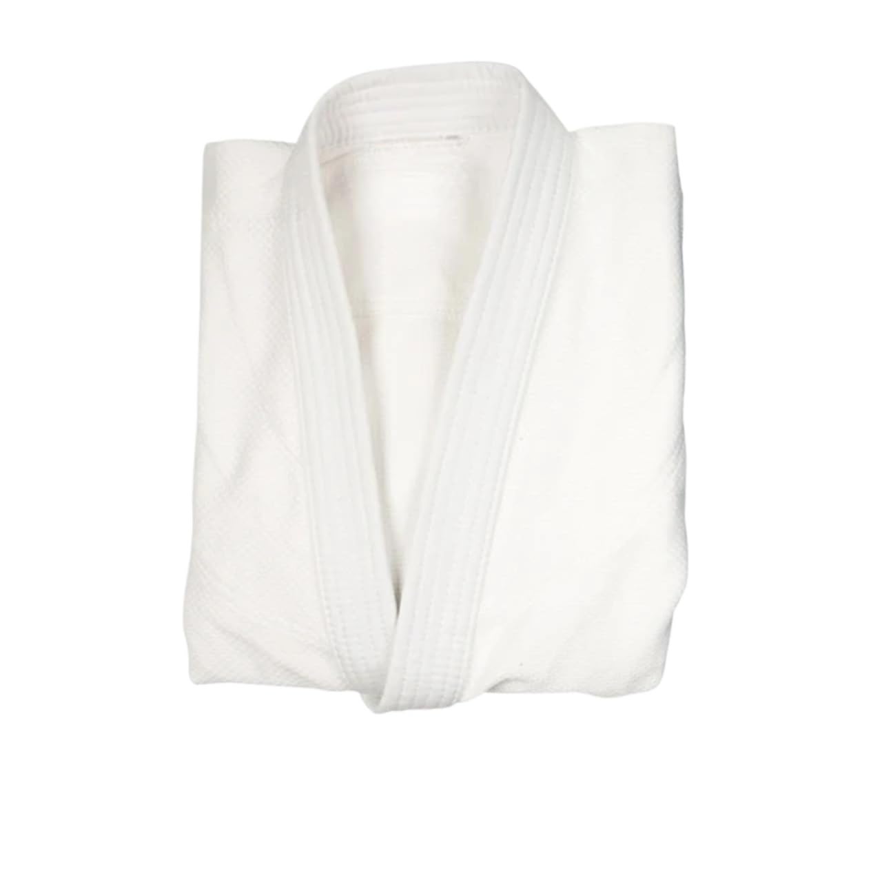 Kimonos De Jiu-Jitsu Uniforme de Artes Marciales Judo Gi Hecho Profesional, Kimono Blanqueado de Tejido único, Perfecto for competición o Entrenamiento con cinturón Blanco(White,180CM)