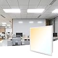 Art3d 1 Pack 2x2 FT LED Flat Panel Light, 3CCT Selectable Color Temperature 3000K/4000K/5000K, 0-10V Dimmable 5500LM Flush Mount Ceiling Light, 20W/30W/40W Drop Ceiling Light, UL&ETL Listed