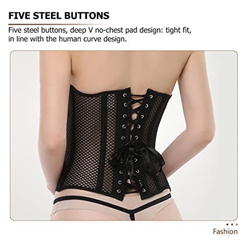 EXCEART Espartilhos para As Mulheres Do Dia Das Bruxas Traje Espartilho Bustier Top Corsets Treiname