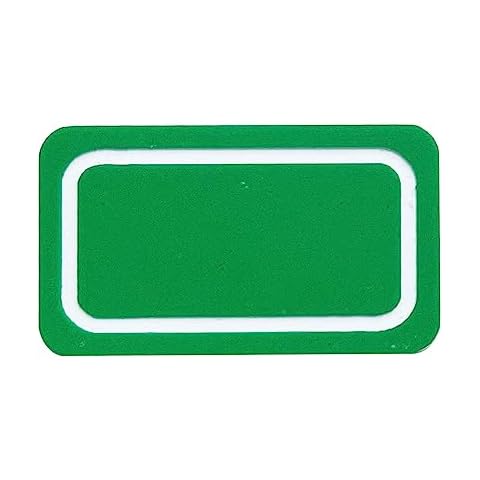 XLNT TECH 12 Pack of Outdoor Exclusive Engraving Blank Materials Double Color Sheet 7"x11" (7" x 11", Green/White, 12) Cover